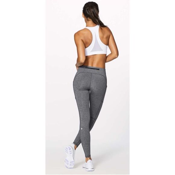 Lululemon Speed Up Tight *28 in Heathered Black Size 2 / Excellent - Picture 3 of 8